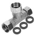 thumbnail image 3 of Anneaux d'Étanchéité en Caoutchouc pour Inverseur de Douche en Acier Inoxydable Toilette 1 Pcs, 3 of 8