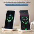thumbnail image 3 of 1 Set Wireless Charger 2-in-1 Low-Temperature Not Hurt Battery Fast Induction 65W Horizontal And Vertical Charging Chair Wireless Phone Charger Mobile Phone Accessories, 3 of 10