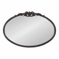 thumbnail image 2 of Kate and Laurel Arendahl Glam Ornate Mirror, Black 27x18.75, 2 of 6