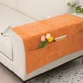 thumbnail image 1 of PRETXORVE Couch Arm Covers, Armchair Slipcover for Couch with 3 Pockets for TV Remote Control，Non- Sofa Arm Covers Washable Sofa Armrests Covers for Living Room, 1 of 8