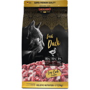 LEONARDO Fresh Duck [1.5 kg] cat Food | Dry Food with 85% Fresh Meat for Cats| Complete Food for Adult Cats from 1 Year for All Breeds