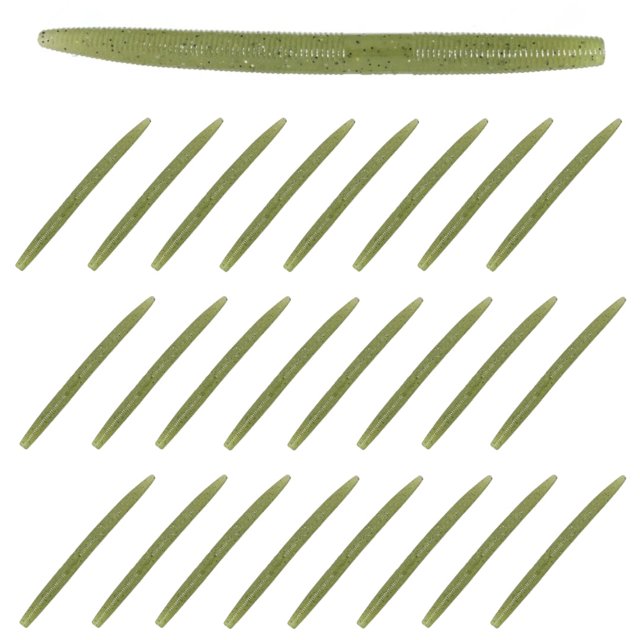 Reaction Tackle Wacky Worms / Soft Plastic Worm Stick Baits Baby Bass