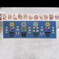 thumbnail image 3 of Coir Door Mat Triple Florals 10 X 30, 3 of 3