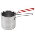 thumbnail image 4 of Friteuse Pot en Acier Inoxydable 304 Poêle à Frire avec Panier Passoire et Poignée pour Frire Crevettes, 4 of 5