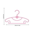 thumbnail image 2 of Hangers Of Clothes For Children 10 Units Plastic Hangers Infant Hangers For Children Very Persistent Hangers For Toddlers, 2 of 5