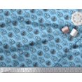 thumbnail image 2 of Soimoi Polyester Crepe Fabric Bird,Fish & Ship Ocean Fabric Prints by Yard 42 Inch Wide, 2 of 3