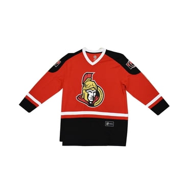 Deluxe Chandail de Fans de Hockey à manches longues pour homme de la LNH des Senateurs d'Ottawa