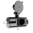 thumbnail image 3 of EIMELI Dash Cam Front and Inside 1080P FHD Dash Camera for Cars with Infrared Night Vision 140 Degrees Wide Parking Monitor Loop Recording APP, 3 of 5