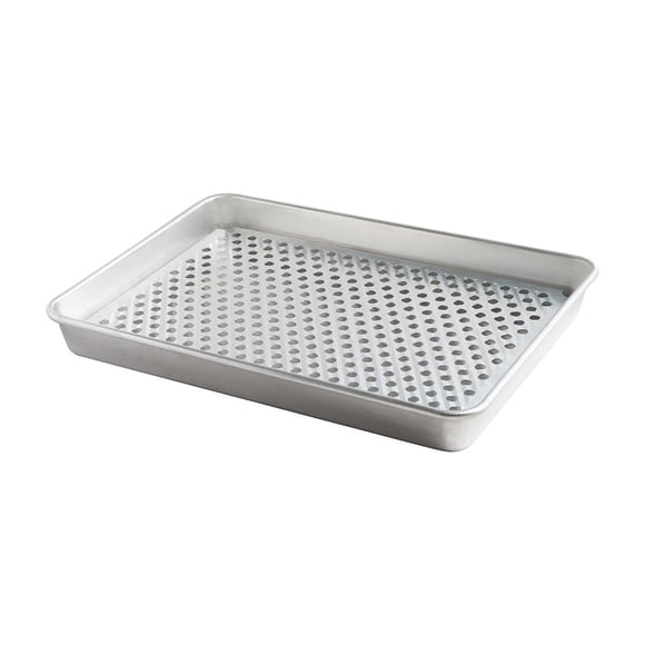 Nordic Ware Plat Demi-Plat Naturel à Bords Hauts avec Four Polyvalent et Grille de Refroidissement