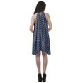 thumbnail image 4 of Moomaya Printed Tunic Tank Dress Swing Dress Halter Neck Mini Summer Dress, 4 of 4