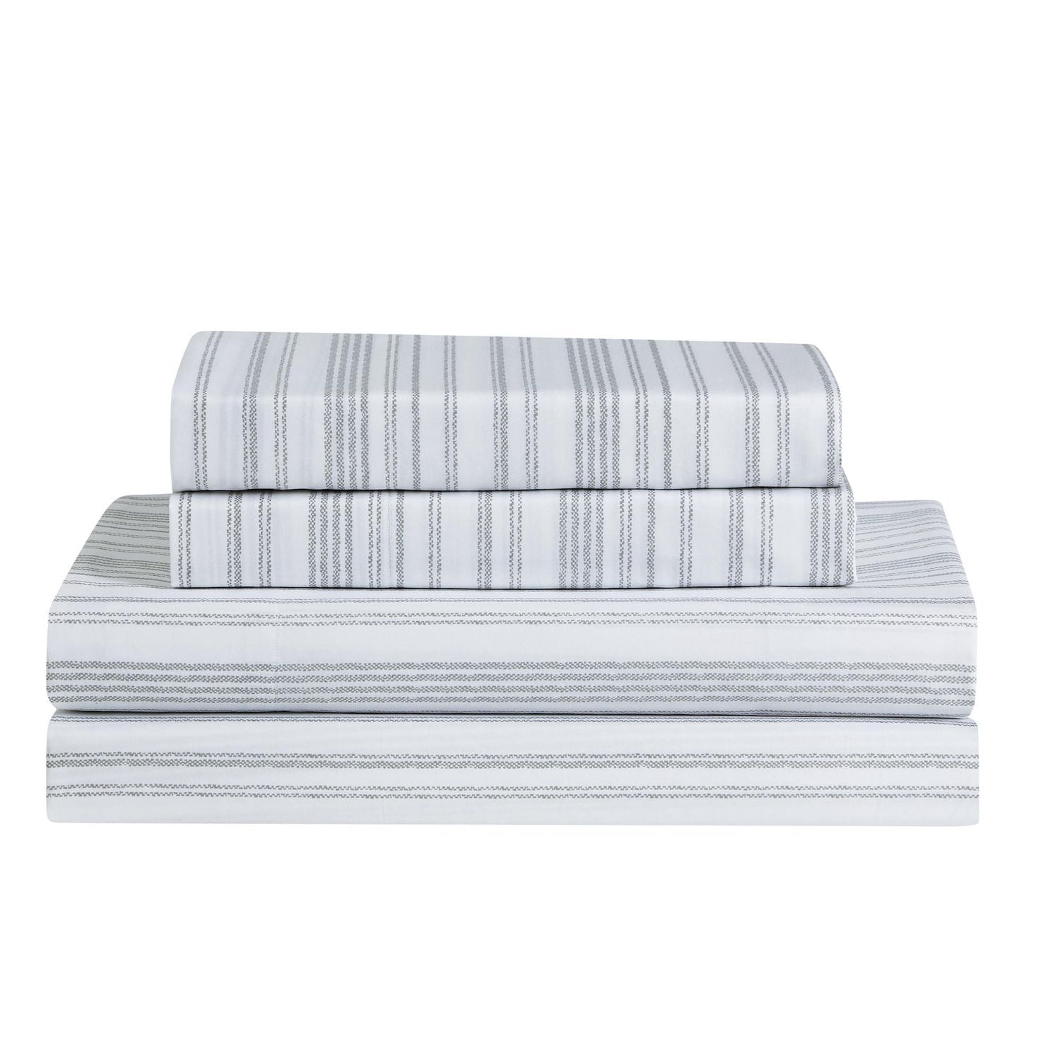 Mainstays All One Lightweight Quilt Set and Sheet -5 Piece, Twin/XL, Grey