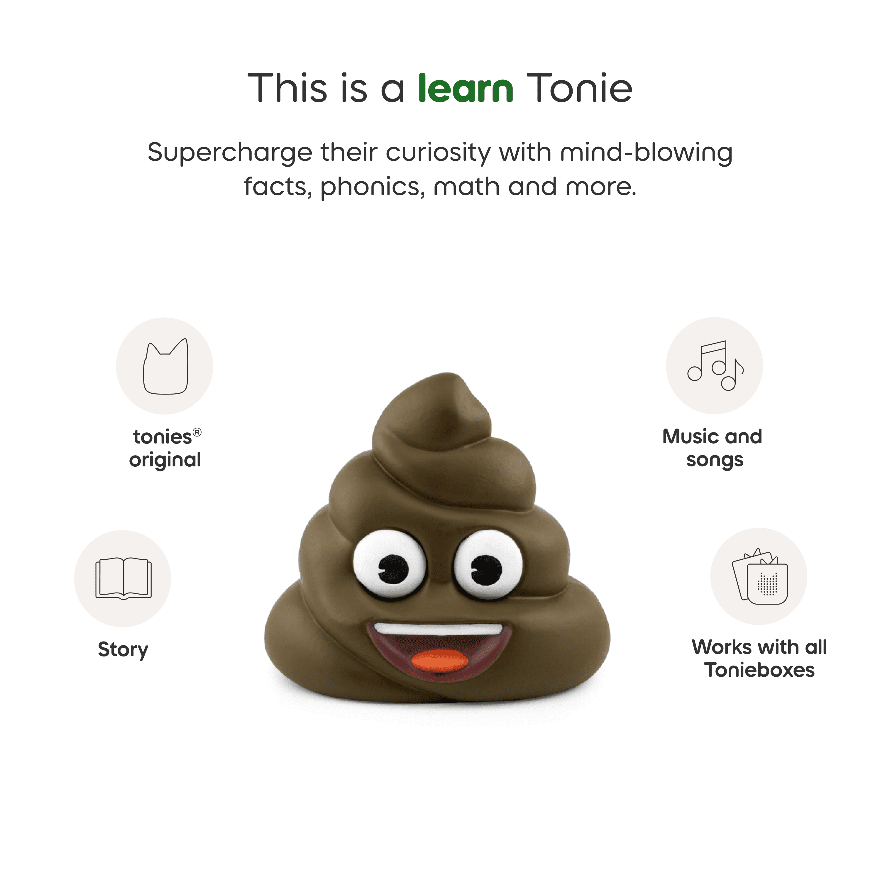 Tonies Figurine Audio - Formation sur le pot (Anglais)