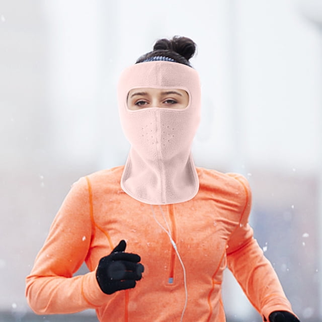Vadktai Winter Fleece Mask Warm Mask, Winter Fleece Ski Mask for Women, Winter Riding Windproof Mask