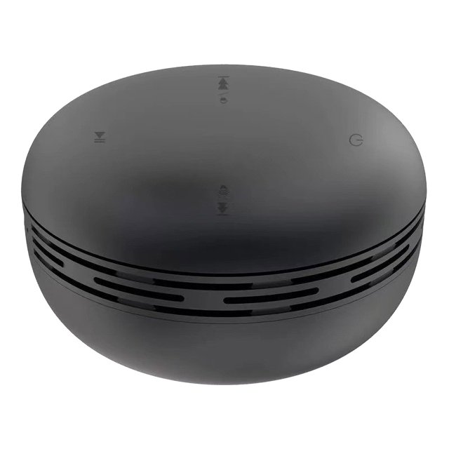 EGNMCR Machine à Sons Macaron Haut-Parleur Bluetooth Extérieur Portable Mini Haut-Parleur Burger Rond Mini Audio Bluetooth