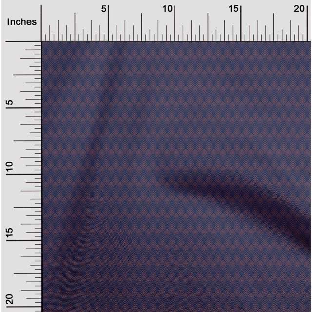 oneOone Georgette Viscose Fabric Chevron Geometric Print Sewing Fabric BTY 42 Inch Wide
