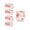 thumbnail image 3 of Amzcrzy Paper Disposable Tableware Set Red Snowflake Christmas Theme Party Tableware Disposable 7-Inchs 9-Inchs Paper Plates Paper Cups Tissue Set Of Party-Themed Paper Plates Set, 3 of 6