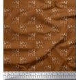 thumbnail image 1 of Soimoi Rayon Fabric Pug Dog Print Sewing Fabric Yard 42 Inch Wide, 1 of 3