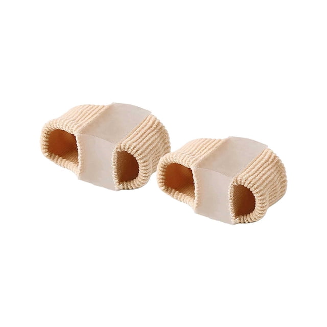 Gel Bunion Corrector Toe Spacers Separators Breathable Fabric Double Loop Design For Overlapping Toes And Bunion