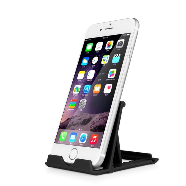 serony Mini Support Pliable pour Téléphone Cellulaire Support Pliant Support Support Angle Ajustable pour Téléphone Intelligent iPhone SE 5S 6S Plus iPad LG Samsung Tablette