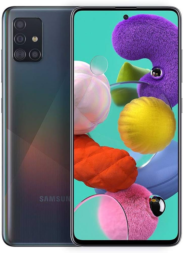 Samsung Galaxy A51 5G 本体 ブラック Restored Samsung Galaxy A51 Black 64GB Unlocked Smartphone Good
