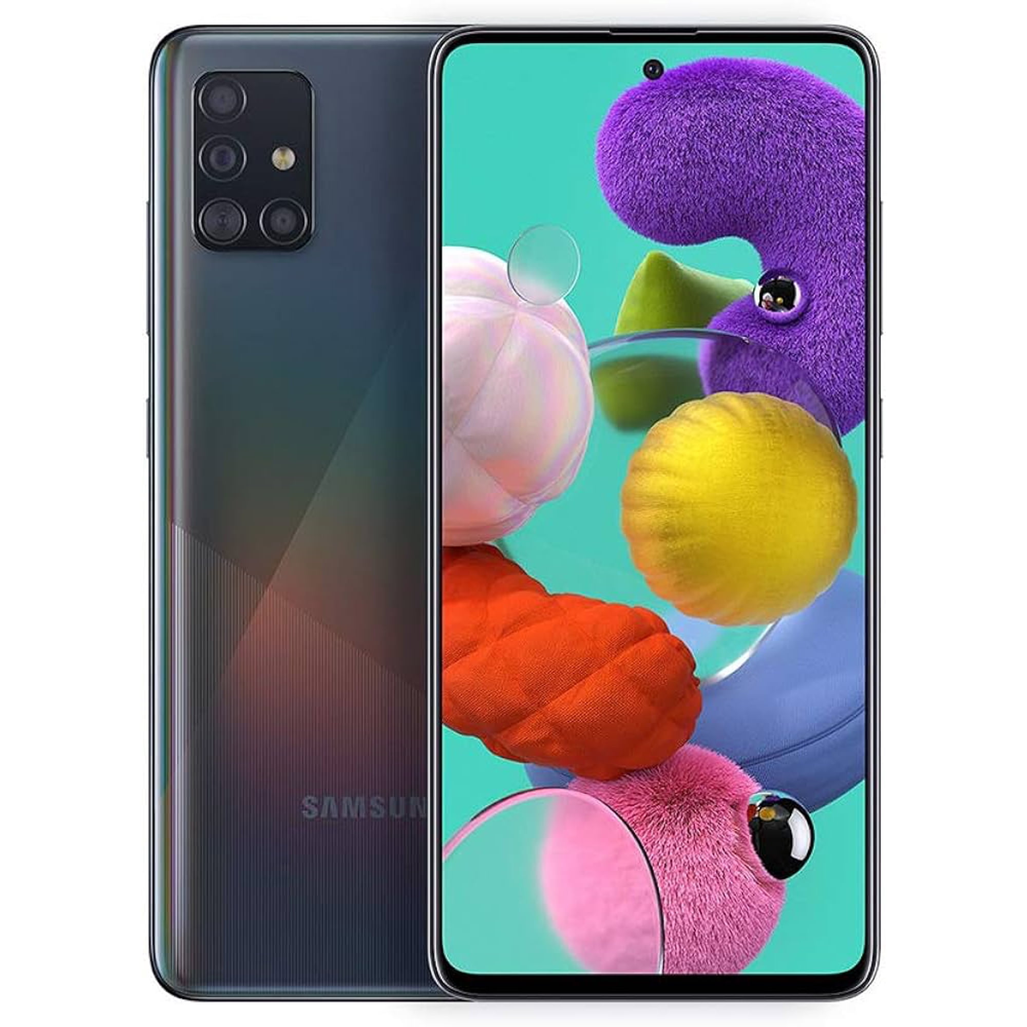 Galaxy A51 ブラック Restored Samsung Galaxy A51 Black 64GB Unlocked Smartphone Good