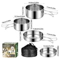 thumbnail image 3 of 304 Stainless Steel Outdoor Cookware Set, 3 of 6
