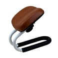 thumbnail image 3 of Siruishop Kneeling Meditation Stool Adjustable Gift Prayer Stool for Home Kneeler Brown, 3 of 8
