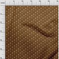 thumbnail image 3 of oneOone Rayon Tawny Brown Fabric Buidings Craft Projects Decor Fabric Printed By The Yard 56 Inch Wide, 3 of 5