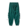 thumbnail image 4 of Styesk Men's Pants Men's Solid Color Leisure Motion Easy Shut Up Sweatpants Add Fertilizer Enlarge Trousers, 4 of 4