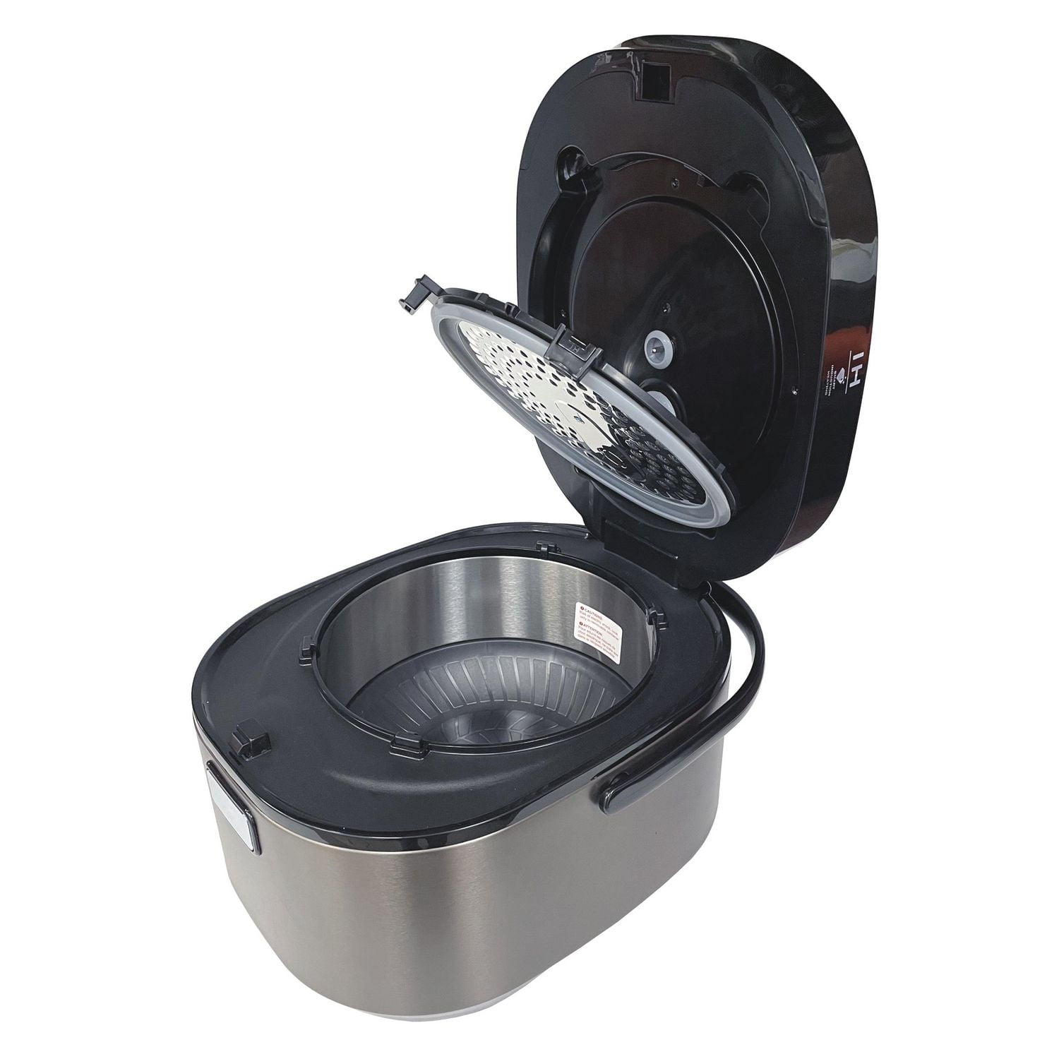 Buffalo Titanium Grey IH SMART COOKER 1.8L (10 Cup)