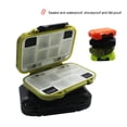thumbnail image 4 of mmirethe Box Sealed Plastic Durable Reel Hooks Lure Baits Boxes Multifunctional Organizer Case BaitContainer Tools Equipment L Orange, 4 of 8