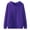 Purple, variant on Men's Full Zip Sweatshirts Loose Drop Shoulder Long Sleeves Hoodies Solid Color Outdoor Hooded Sweatshirt with Pockets Blue M