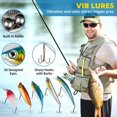 thumbnail image 2 of CHOK Gear Tackle Box Attractants Fishing Lures for Bass Trout  302 Count, 2 of 7