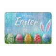 thumbnail image 2 of Wzzjkit Easter Door Mat - Super Absorbent Quick Dry Front Mats Bath Rug Rubber Backing Non Slip Washable Carpet - Easter Decorations Door Mat Outside Entrance, 2 of 8