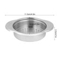 thumbnail image 3 of Noref Alimentaire Peut Passer, Inox Alimentaire Peut Passer, 1pc en Acier Inoxydable Conserve Drainer Passer Thon Peut Presse à Huile Presse Presse à Presser, 3 of 8