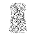 thumbnail image 3 of UPPADA Camisoles Mignonnes pour Femmes Tendance Col Rond à Fleurs Hauts d'Été Sans Manches Blouses Chic Décontracté Débardeurs Graphiques Noir,2TG, 3 of 5