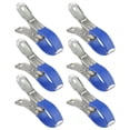thumbnail image 3 of 6 Pcs/30 Pcs Pinces de Couverture de Piscine en Acier Inoxydable : Coupe-Vent et Résistantes aux Égratignures! 6 Pcs Bleu, 3 of 9