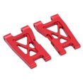 thumbnail image 4 of LHCER Aluminum Front Rear Suspension Arms, 2 Sets RC Front Rear Suspension Arms For 1/18 RC Monster Trunk For LaTrax Teton 76054‑1, 4 of 8