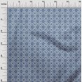 thumbnail image 3 of oneOone Georgette Viscose Blue Fabric Block Sewing Craft Projects Fabric Prints By Yard 42 Inch Wide, 3 of 5