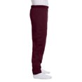 thumbnail image 4 of Jerzees Mens NuBlend Elastic Bottom Sweatpants, L, Maroon, 4 of 5