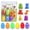 Multicolour, variant on Fridja Holiday Easter Decorations Easter Egg Insect 12 Trick and Egg Children's Handmade Easter Egg Toys