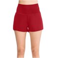 thumbnail image 1 of Timegard Workout Shorts for Women Quick Dry High Waisted Comfy Athletic Running Yoga Shorts Trackshorts, 1 of 3