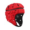 thumbnail image 2 of Almencla Kids Rugby Helmet Adjustable Soft Padding Headgear for Playing Sports Hockey red, 2 of 8