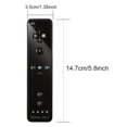 thumbnail image 3 of Manette Wii avec Motion Plus Manette de Jeu Sans Fil Nunchuck pour Nintendo Wii U, 3 of 5
