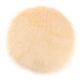 thumbnail image 1 of GUOOL Coussin d'Assise Rond en Faux, Tapis Doux pour Chambre, Salon, Filles, Sofa Beige 30 cm, 1 of 9