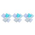 thumbnail image 2 of Transemion 5pcs 50x50cm Square Cotton Fabric Cloth For DIY Craft Sewing blue 3Set, 2 of 6