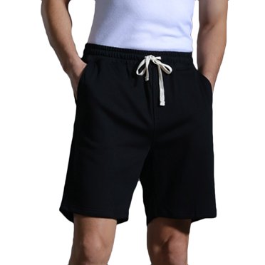 RKSTN Shorts Mens Mode Décontracté Patchwork Moitié Shorts Pantalons Sport Élastique Taille Moyenne Lacets Shorts Été Élastique à la Taille Plage Shorts avec Poches