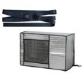 thumbnail image 4 of Couvercle de Climatiseur pour Unités Extérieures, Feuille d'Aluminium Coupe-Vent Résistant à l'Eau 96cmx70cmx40cm, 4 of 8