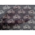 thumbnail image 4 of oneOone Cotton Poplin Fabric Dot & Bicycle Block Printed Craft Fabric BTY 56 Inch Wide, 4 of 4