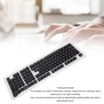 thumbnail image 3 of Brazilian Portuguese Mechanical Keyboard Keycaps, Translucent Retro Profile Keycaps Full Set for 61 64 68 84 87 96 98 100 104 108 Keys Keyboard, Double Shot Keycaps for Gaming, 3 of 7